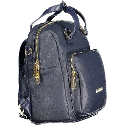 Blue Polyethylene Backpack