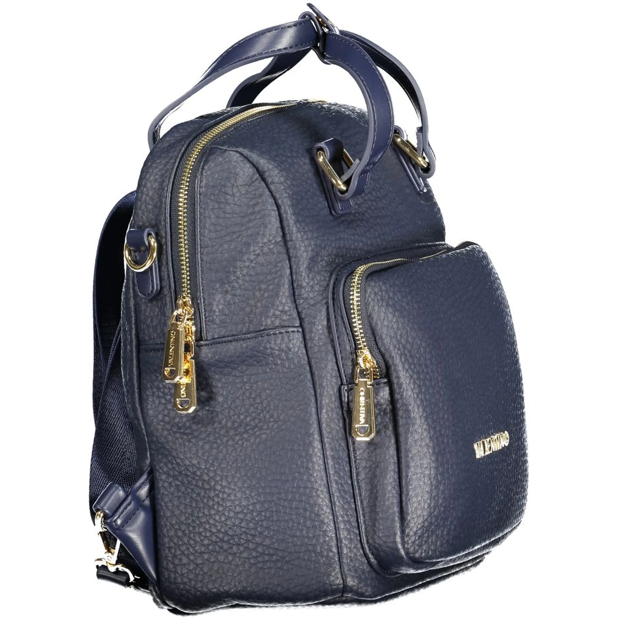 Blue Polyethylene Backpack