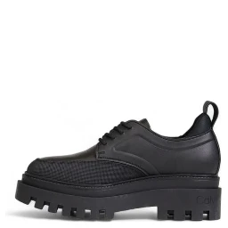 Black Polyethylene Platform Pumps