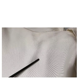 Beige Silk Ascot Collared Long Sleeves Top