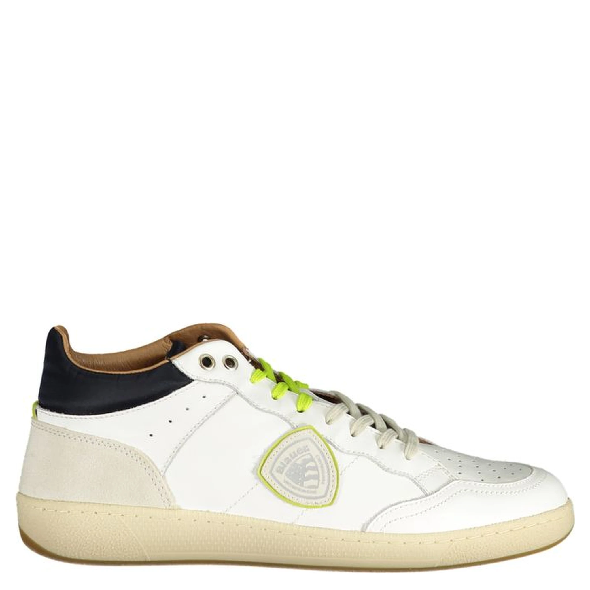 White Polyester Sneaker