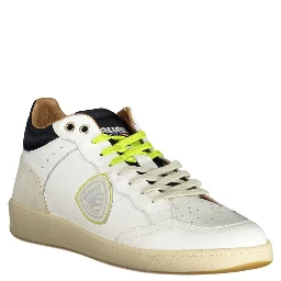 White Polyester Sneaker