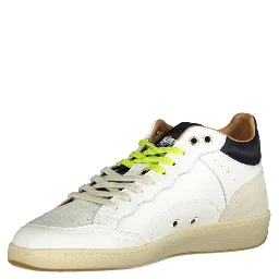 White Polyester Sneaker