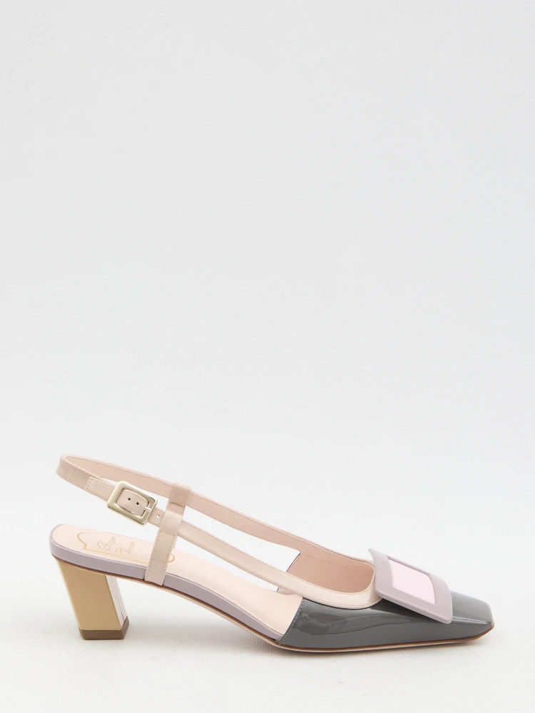 Belle Vivier slingback pumps