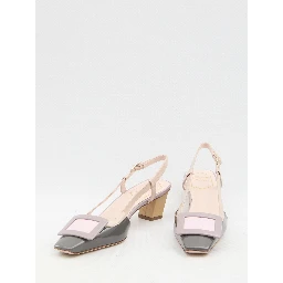 Belle Vivier slingback pumps