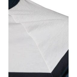 White DG Crown Cotton Crew Neck T-shirt