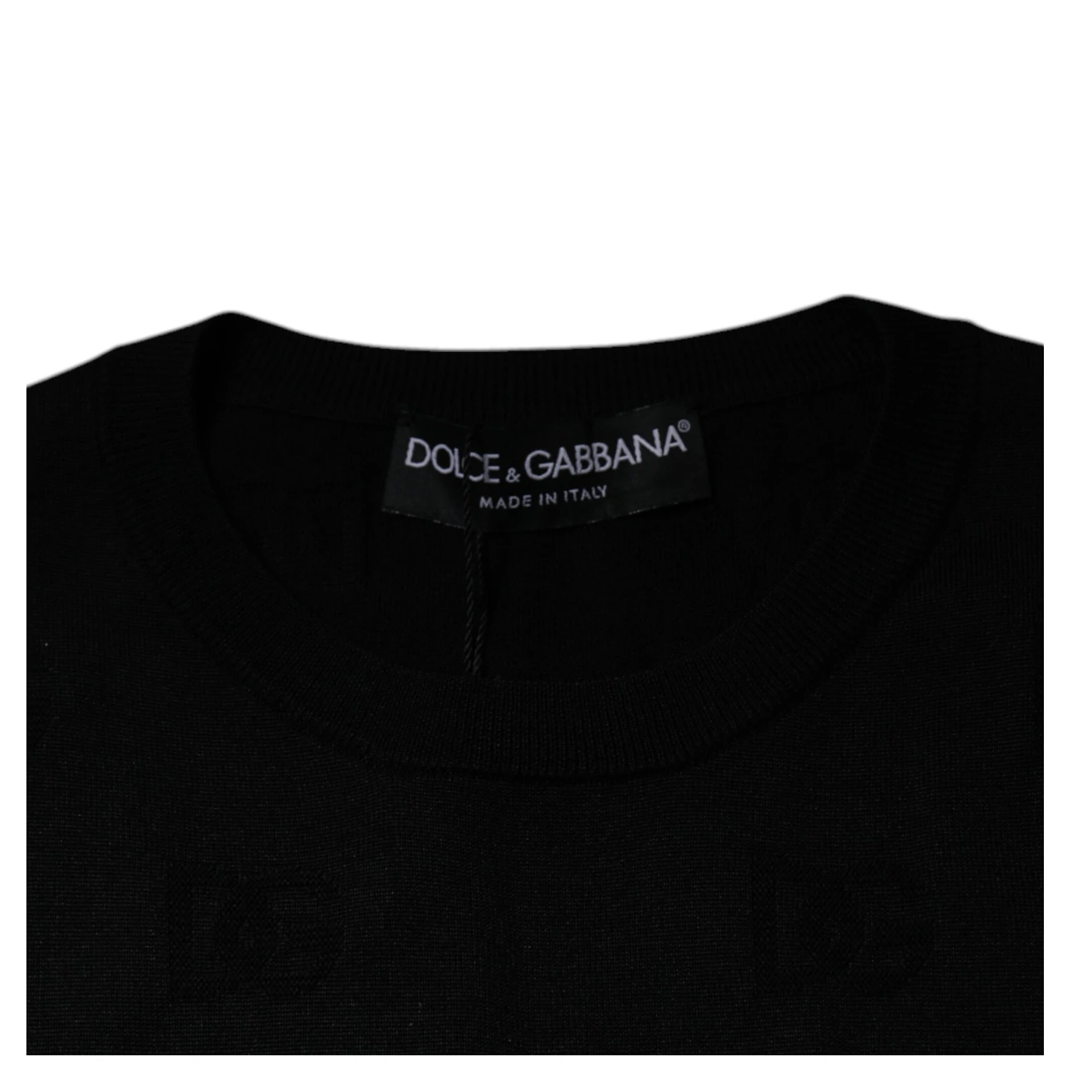 Black Silk Round Neck Sleeveless T-shirt