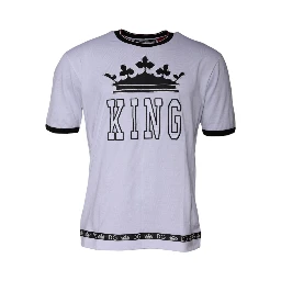 White Jersey Crew Neck Short Sleeves T-shirt