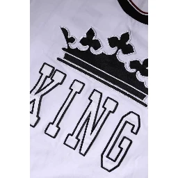 White Jersey Crew Neck Short Sleeves T-shirt