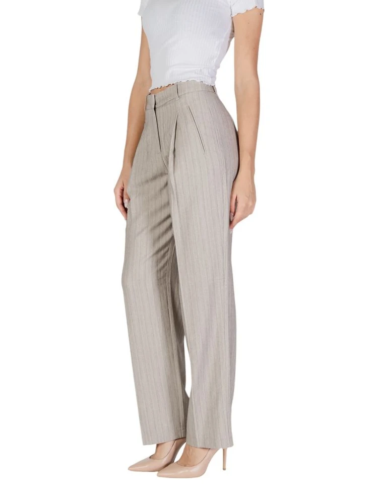 Gray Polyester Casual Pants alternative