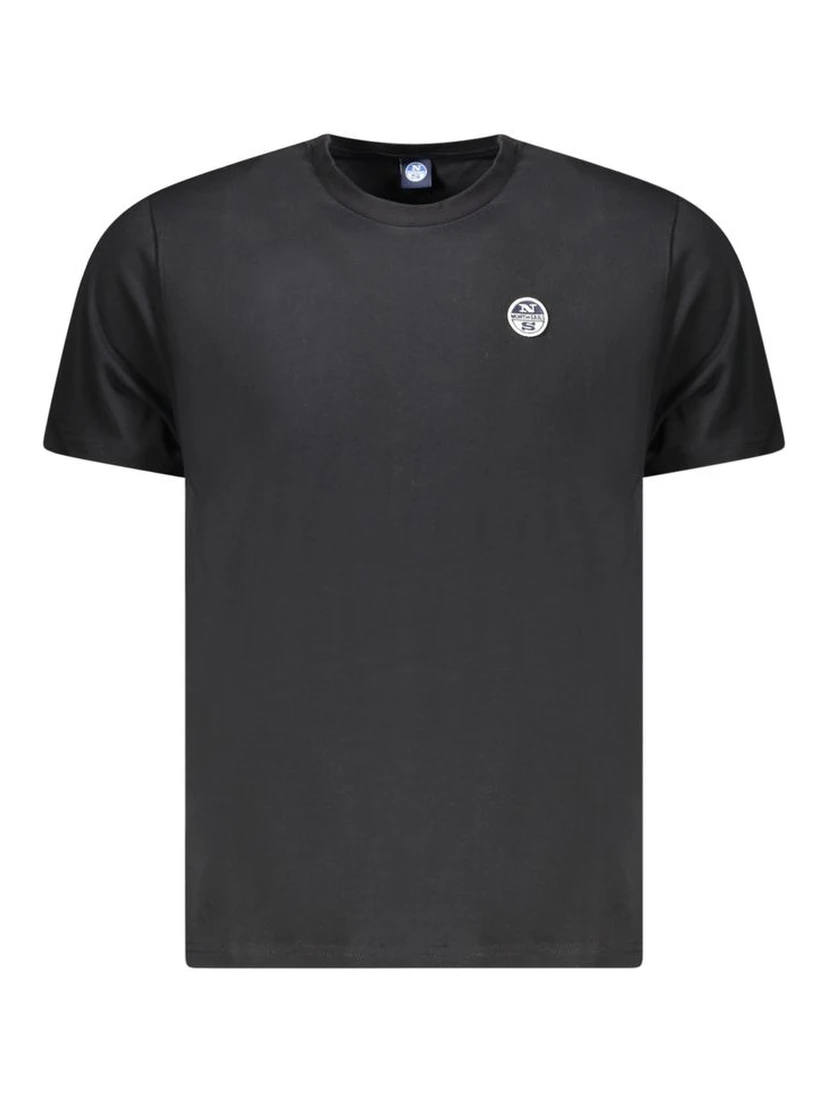 Black Cotton T-Shirt