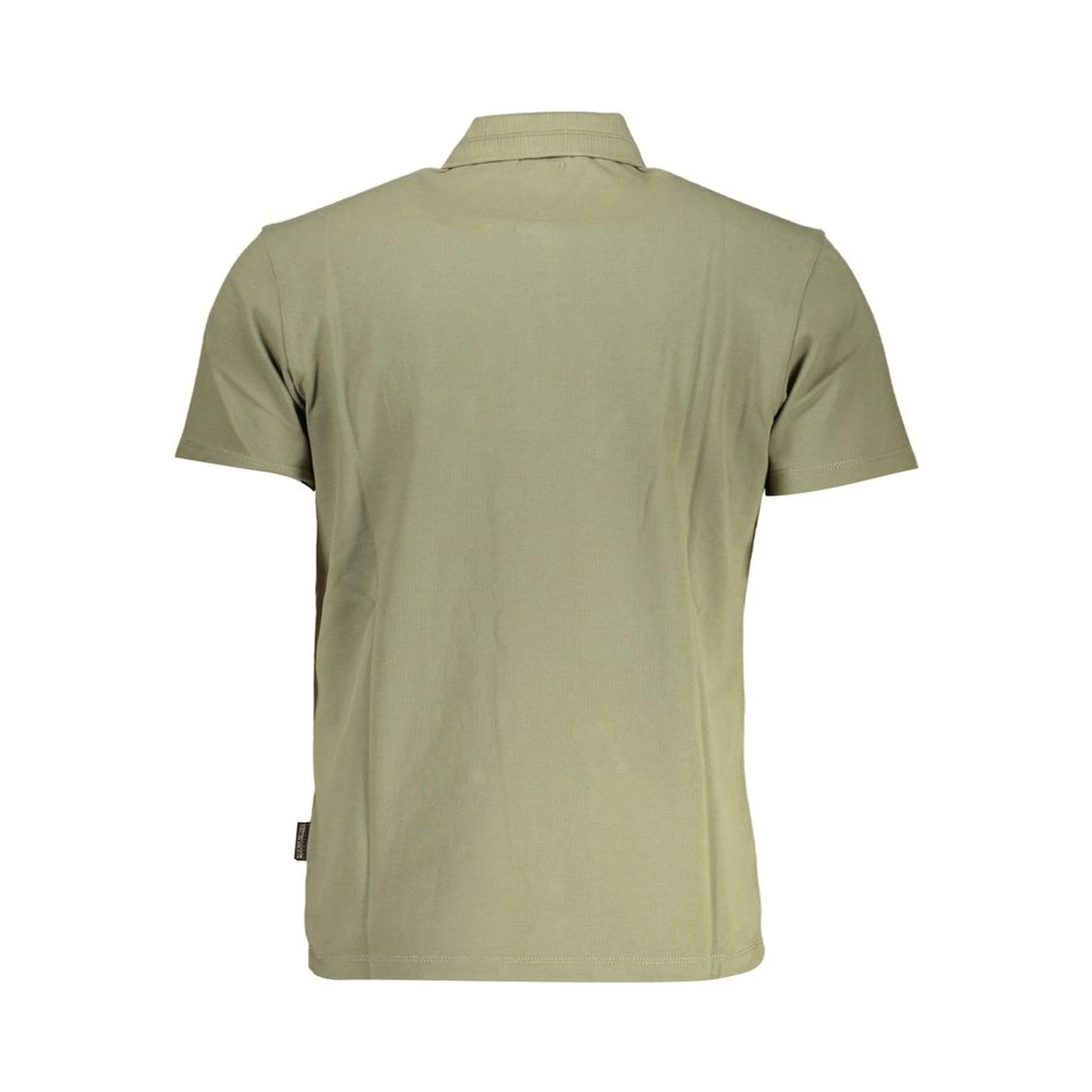 Green Cotton Polo Shirt