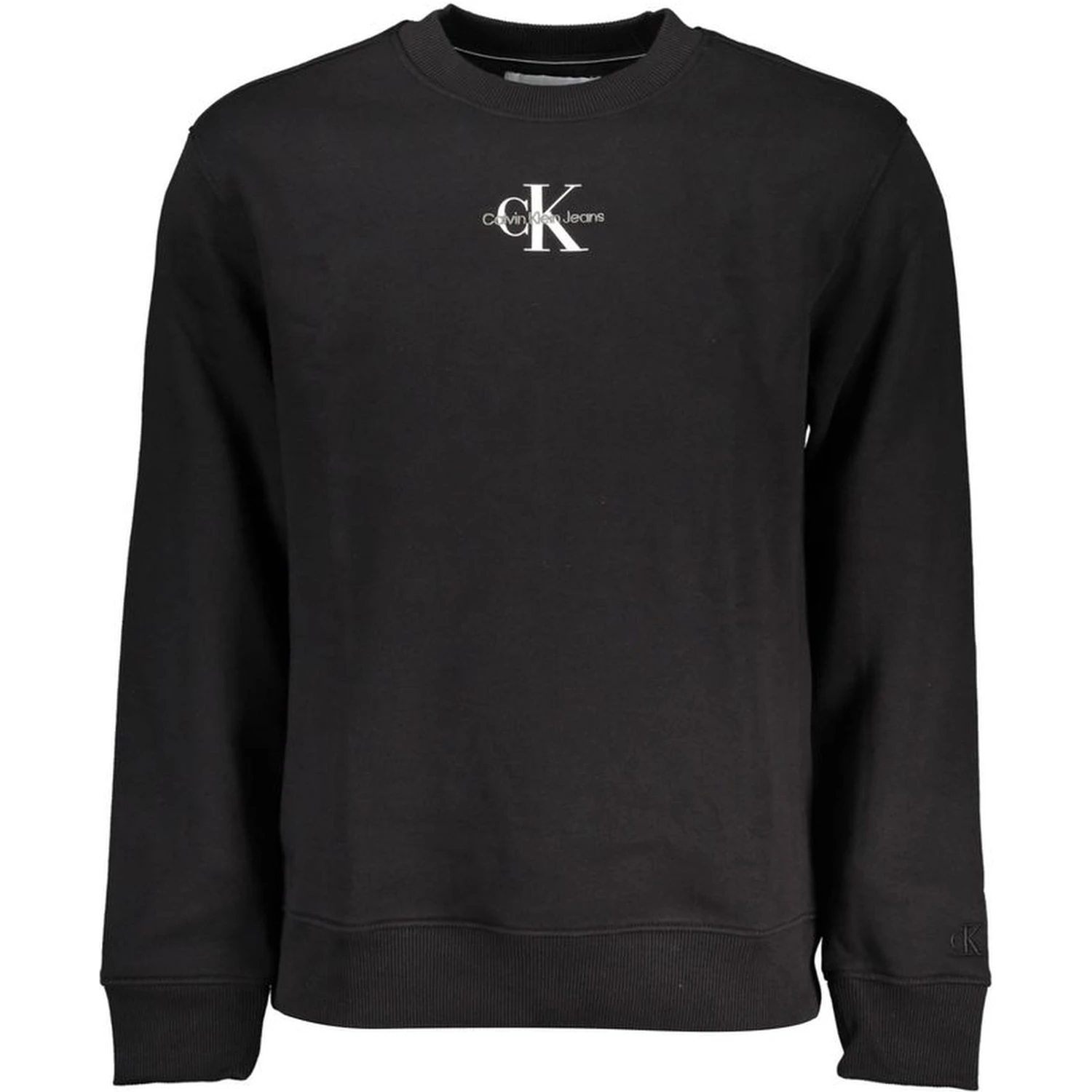 Black Cotton Sweatshirt