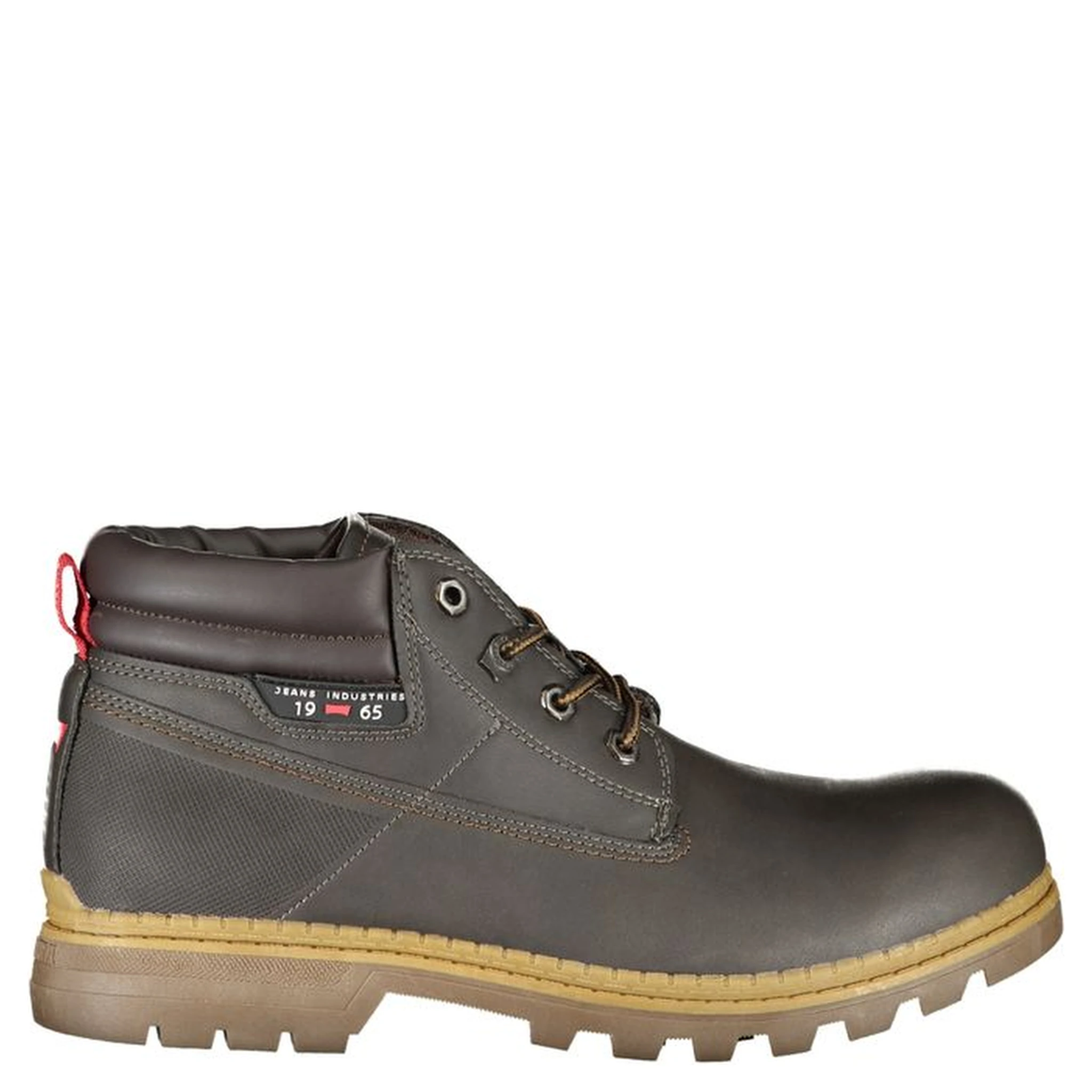 Brown Polyester Ankle