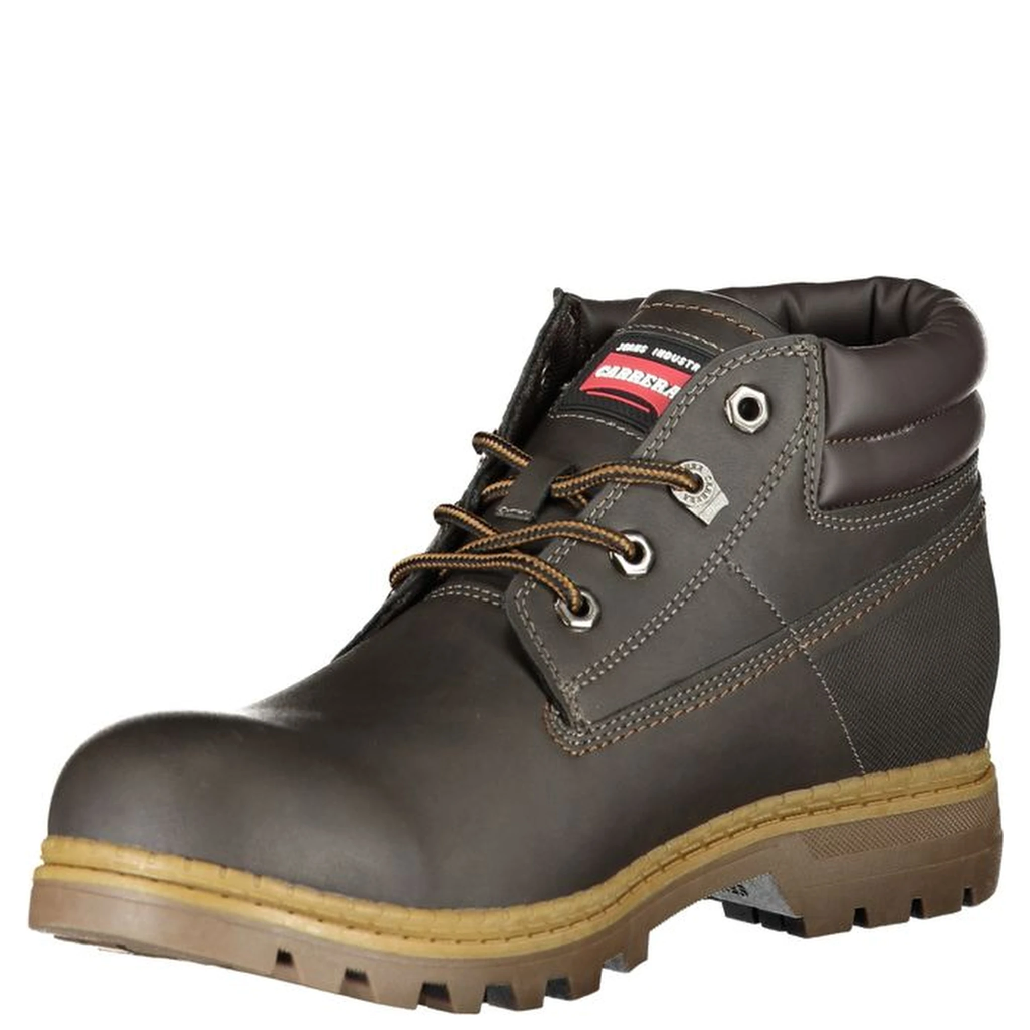 Brown Polyester Ankle