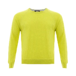 Yellow Cotton Sweatshirt