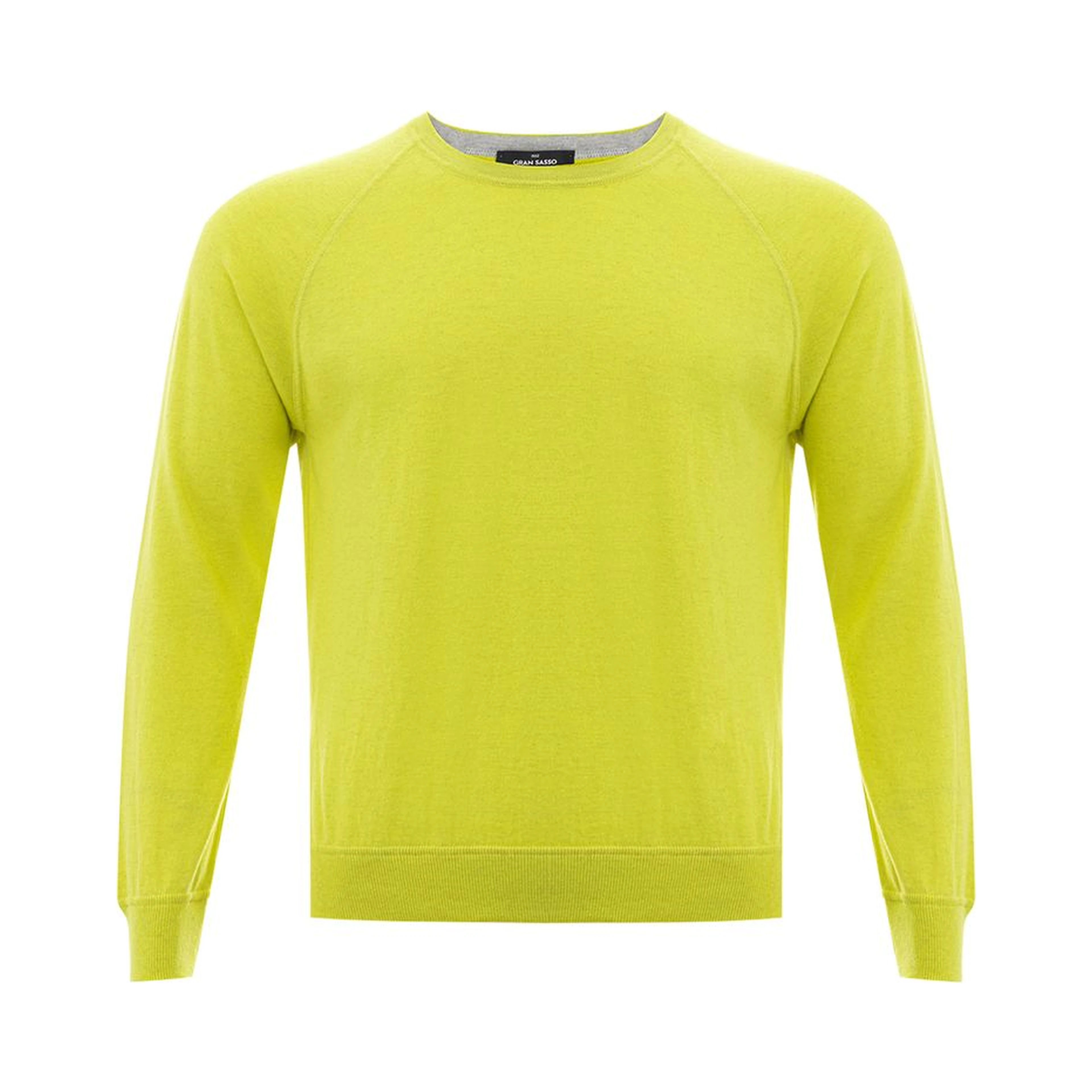 Yellow Cotton Sweatshirt