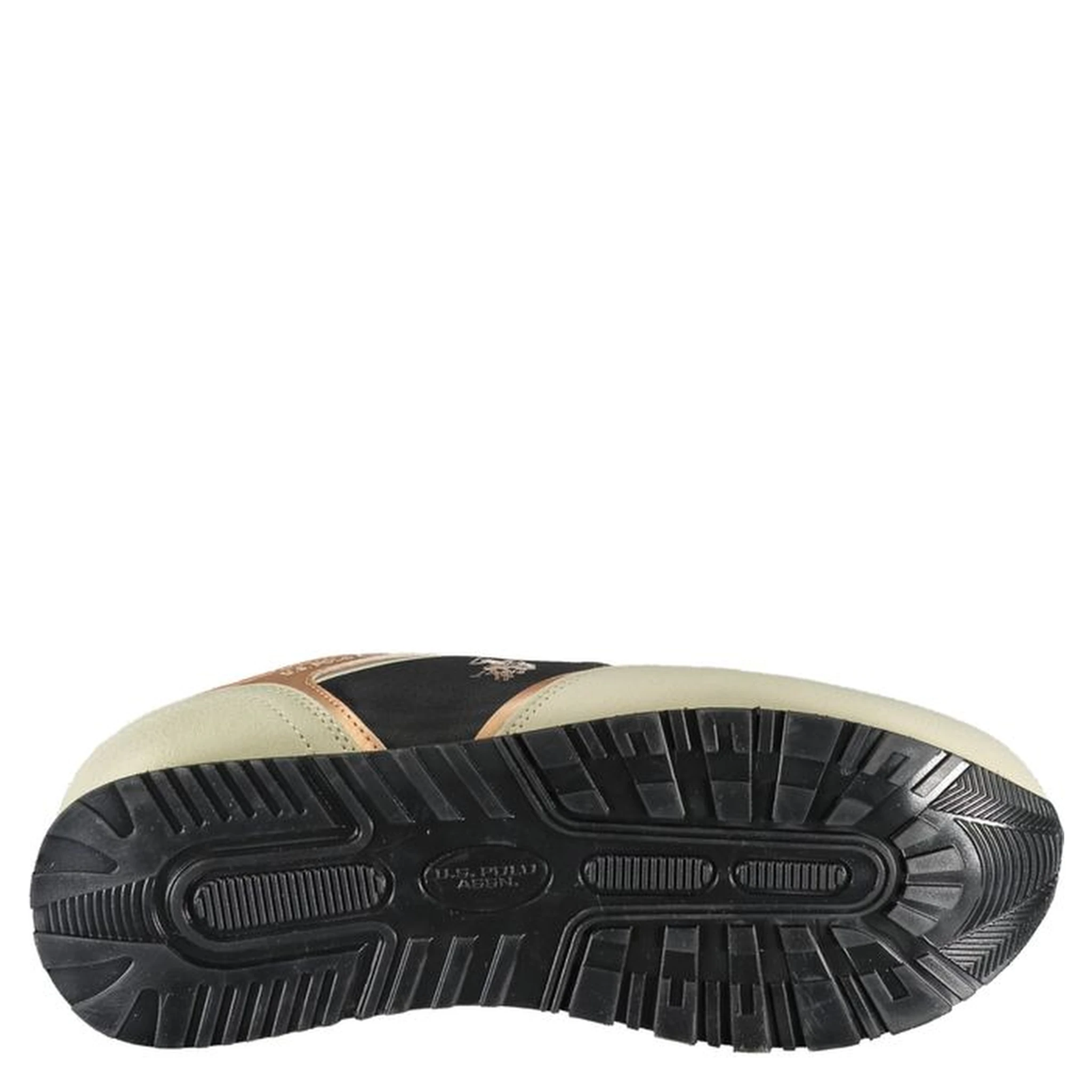 حذاء رياضي أسود من البوليستر