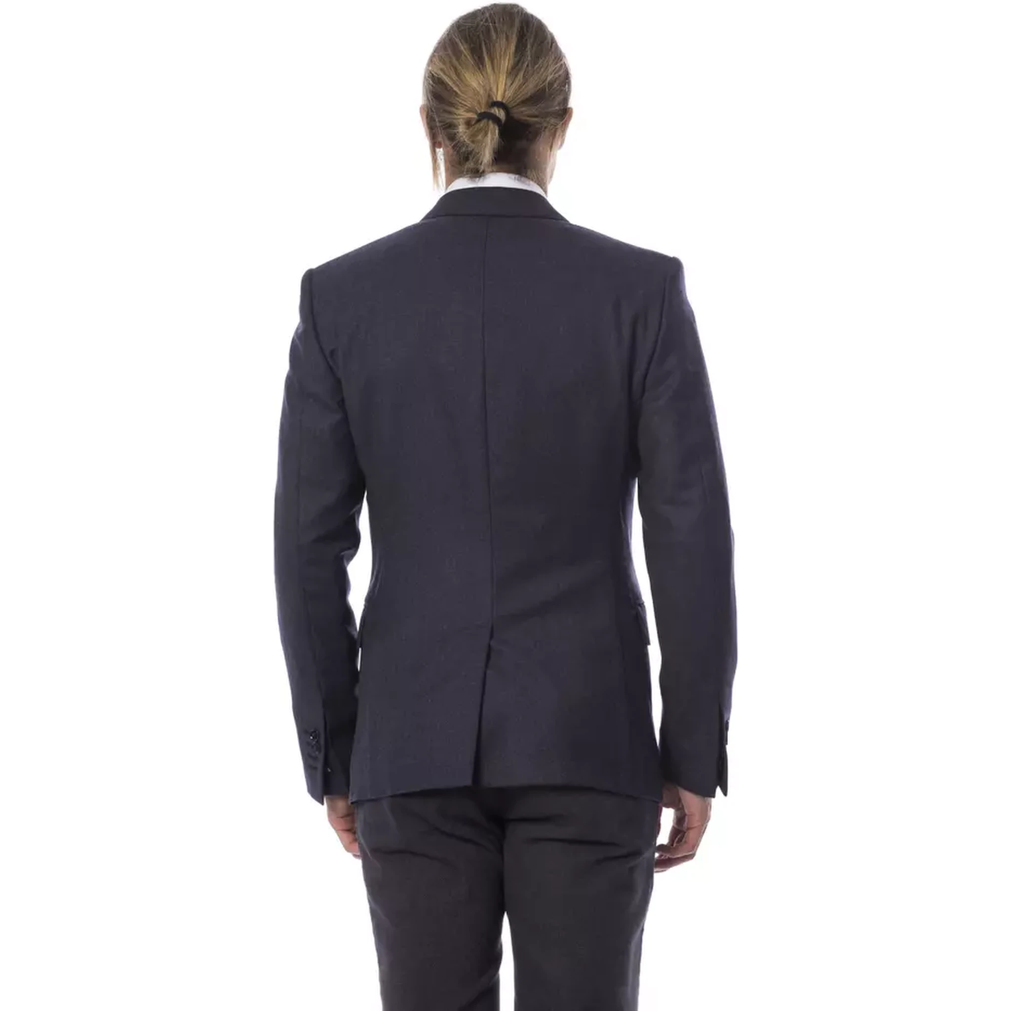 Blue Virgin Wool Blazer