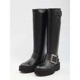 Viv Rangers High Biker Boots