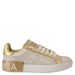 White Portofino Mother Of Pearl Sneakers Casual Shoes