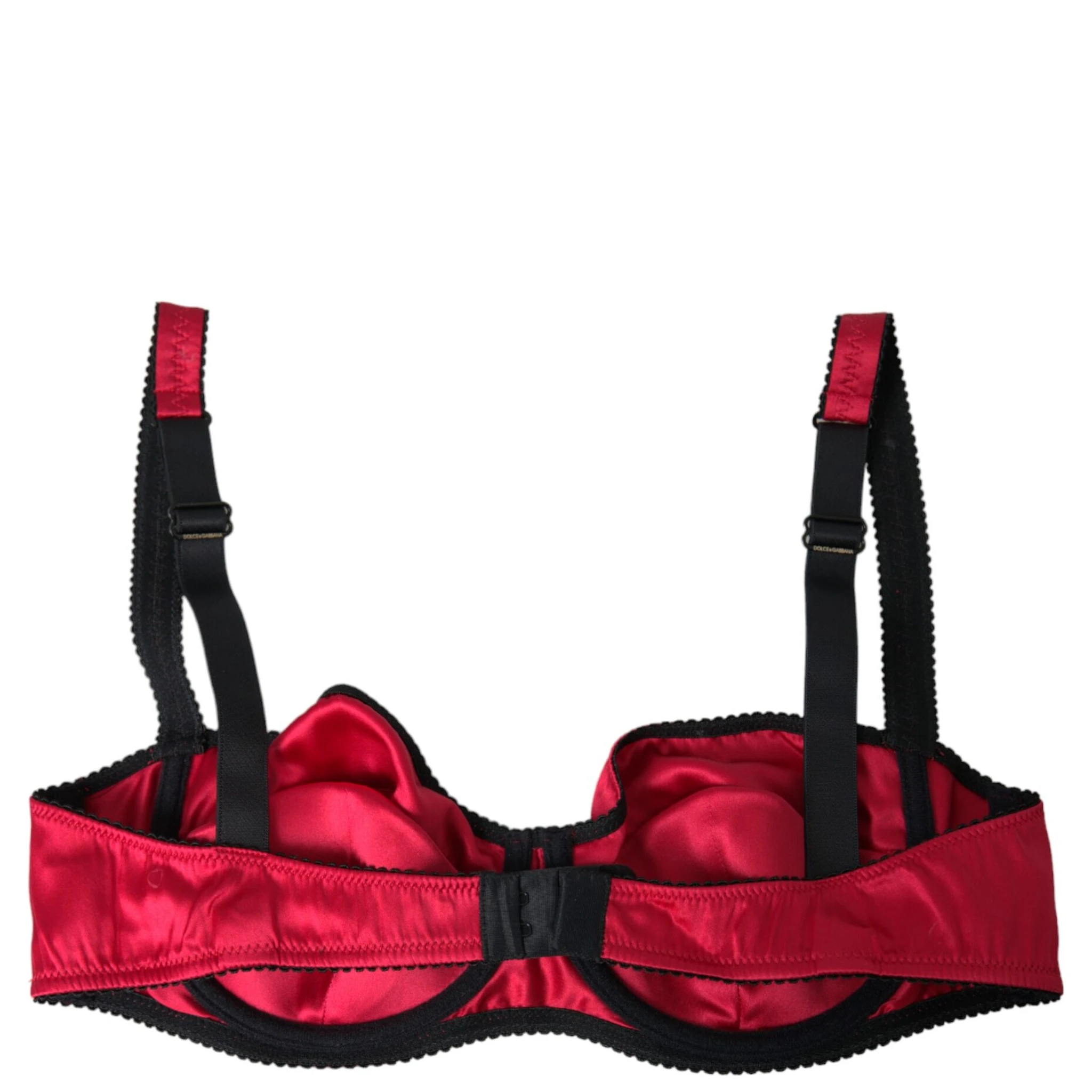 Bordeaux Silk Stretch Balconcino Bra Underwear