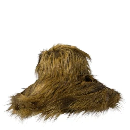 Brown Modacrylic Faux Fur Bucket Hat