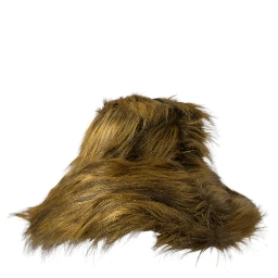 Brown Modacrylic Faux Fur Bucket Hat