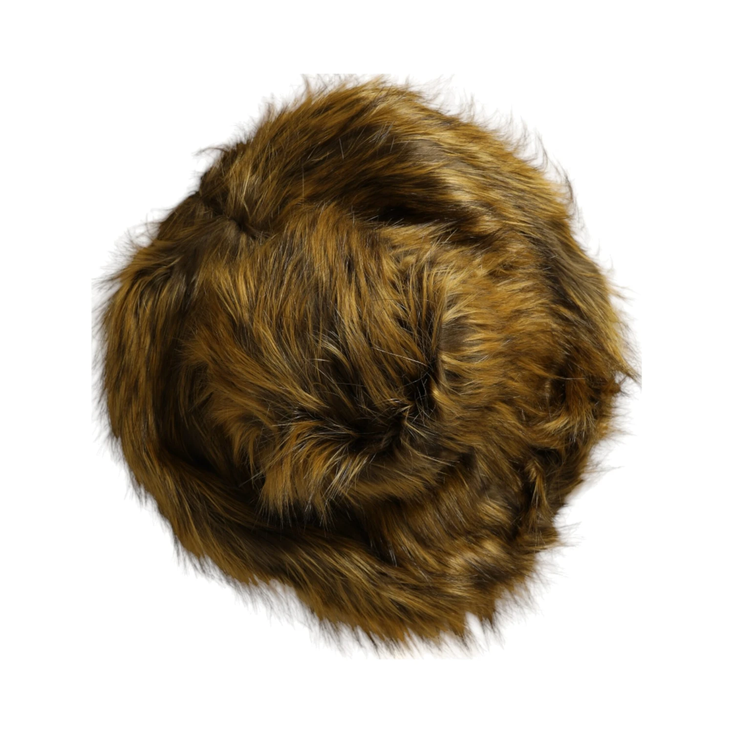 Brown Modacrylic Faux Fur Bucket Hat