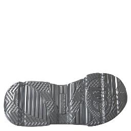 Silver Iridescent DAYMASTER Leather Sneakers Shoes