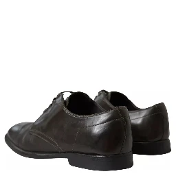 Green Leather Mens Formal Dress Shoes