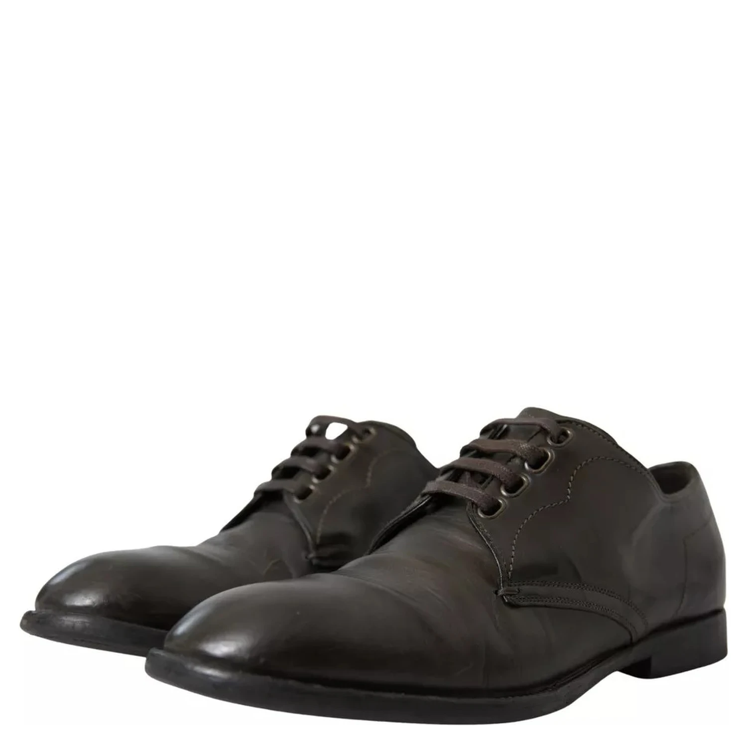 Green Leather Mens Formal Dress Shoes