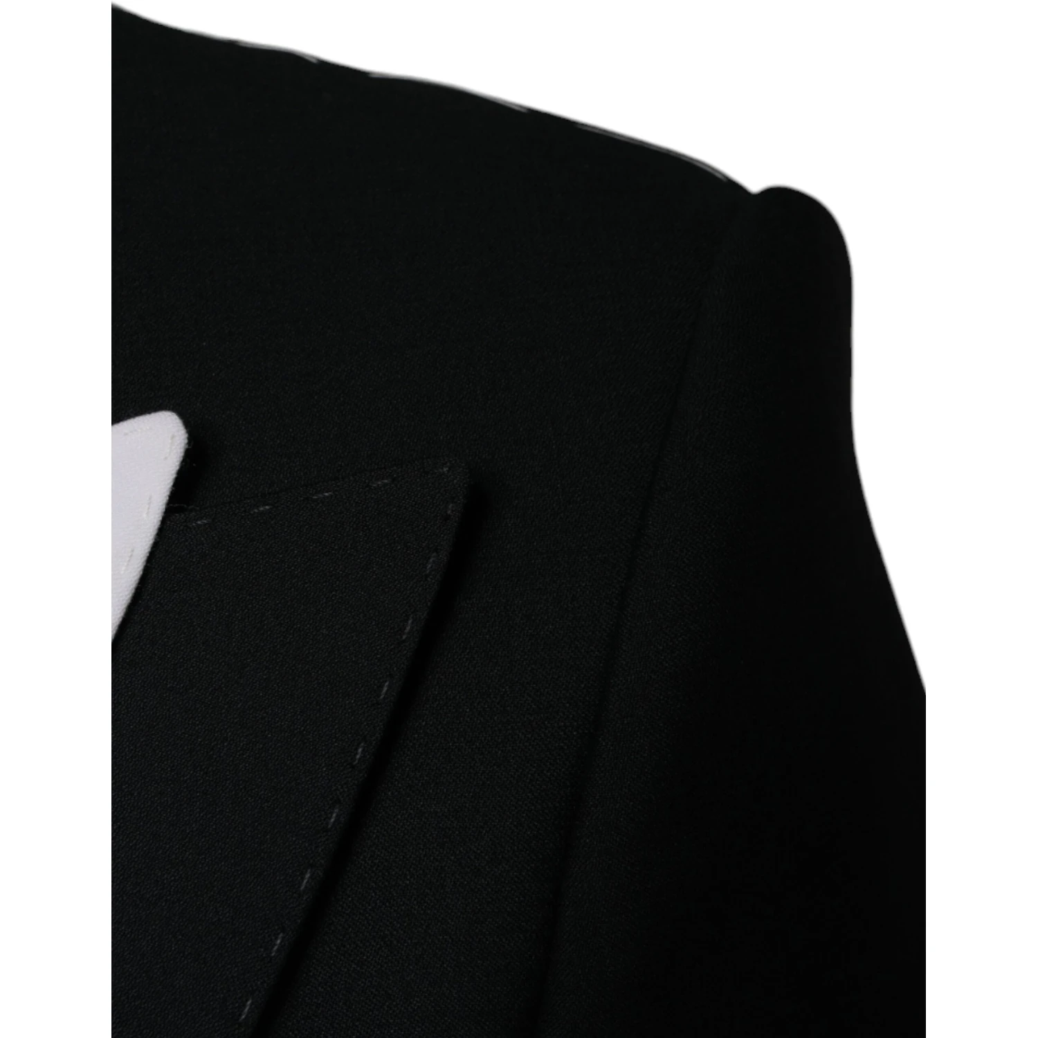 Black White Single Breasted Dress Blazer