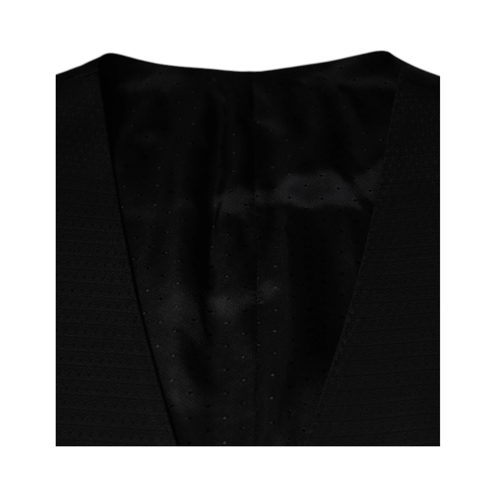 Black Wool Waistcoat Dress Formal Vest