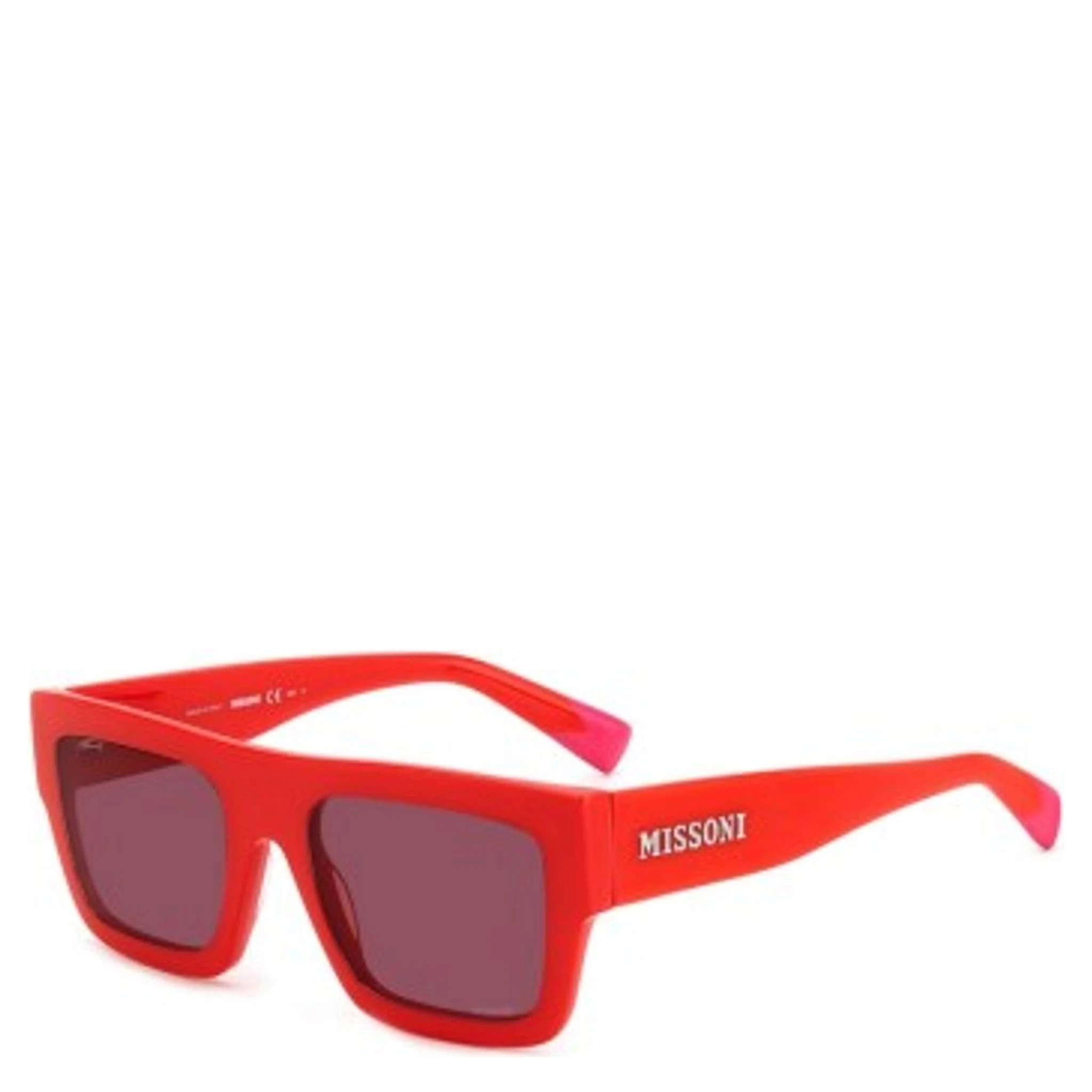 Red Plastic Sunglasses
