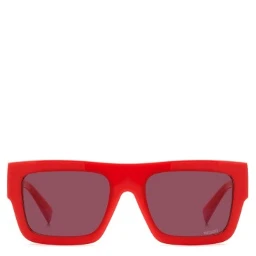 Red Plastic Sunglasses