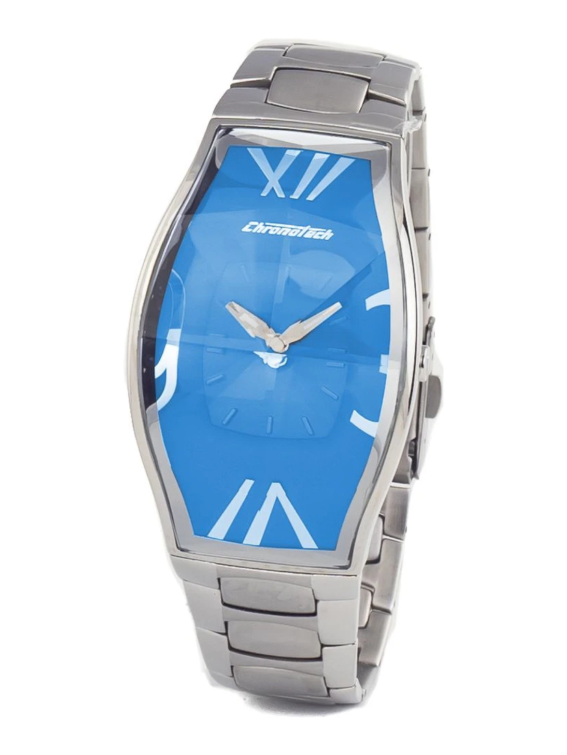 Silver Stainless Steel Dress Watch
