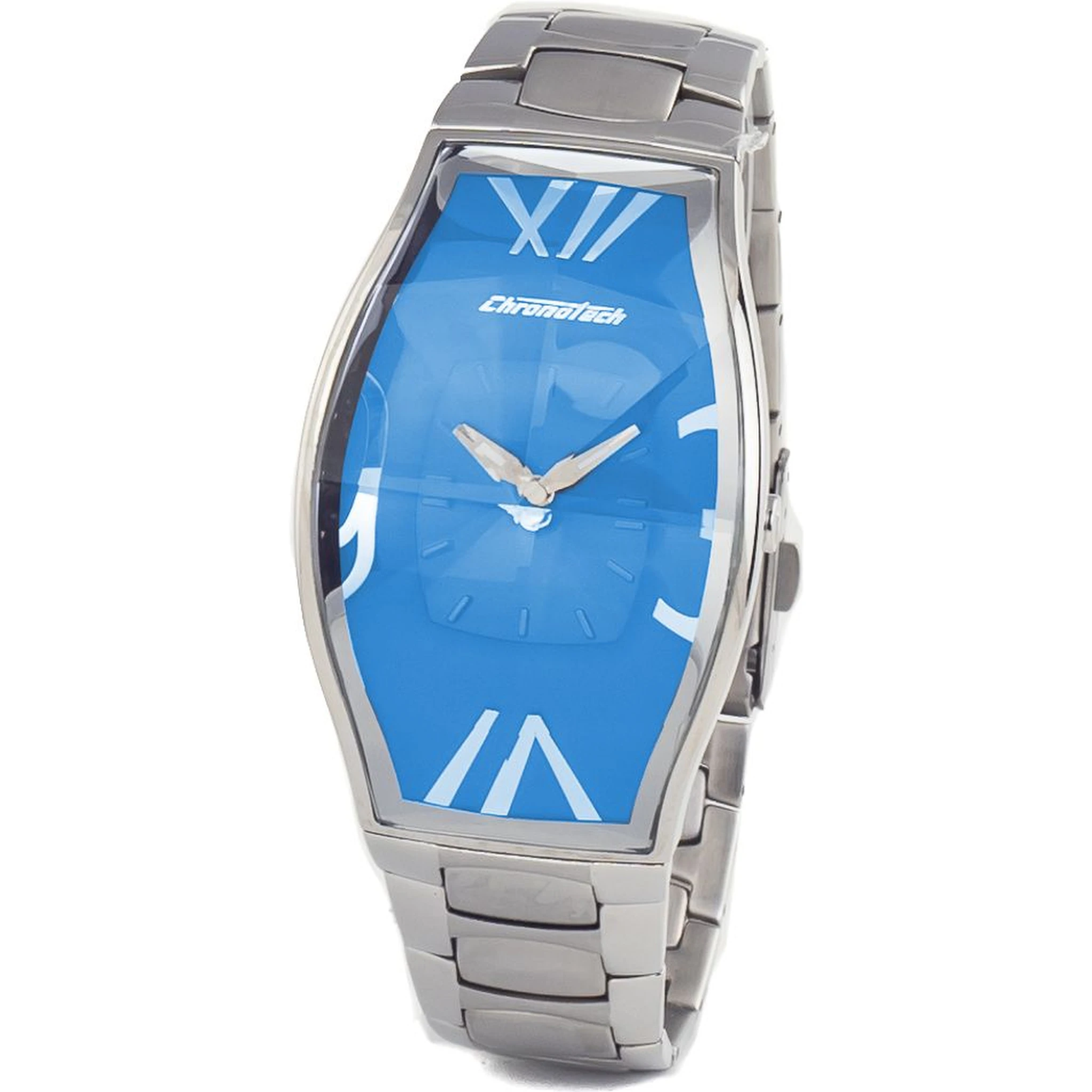 Silver Stainless Steel Dress Watch