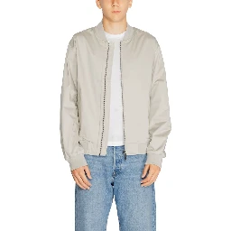 Gray Organic Cotton Bomber