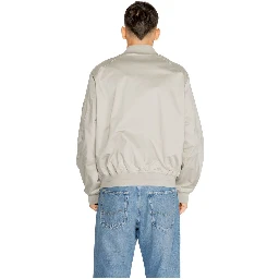 Gray Organic Cotton Bomber