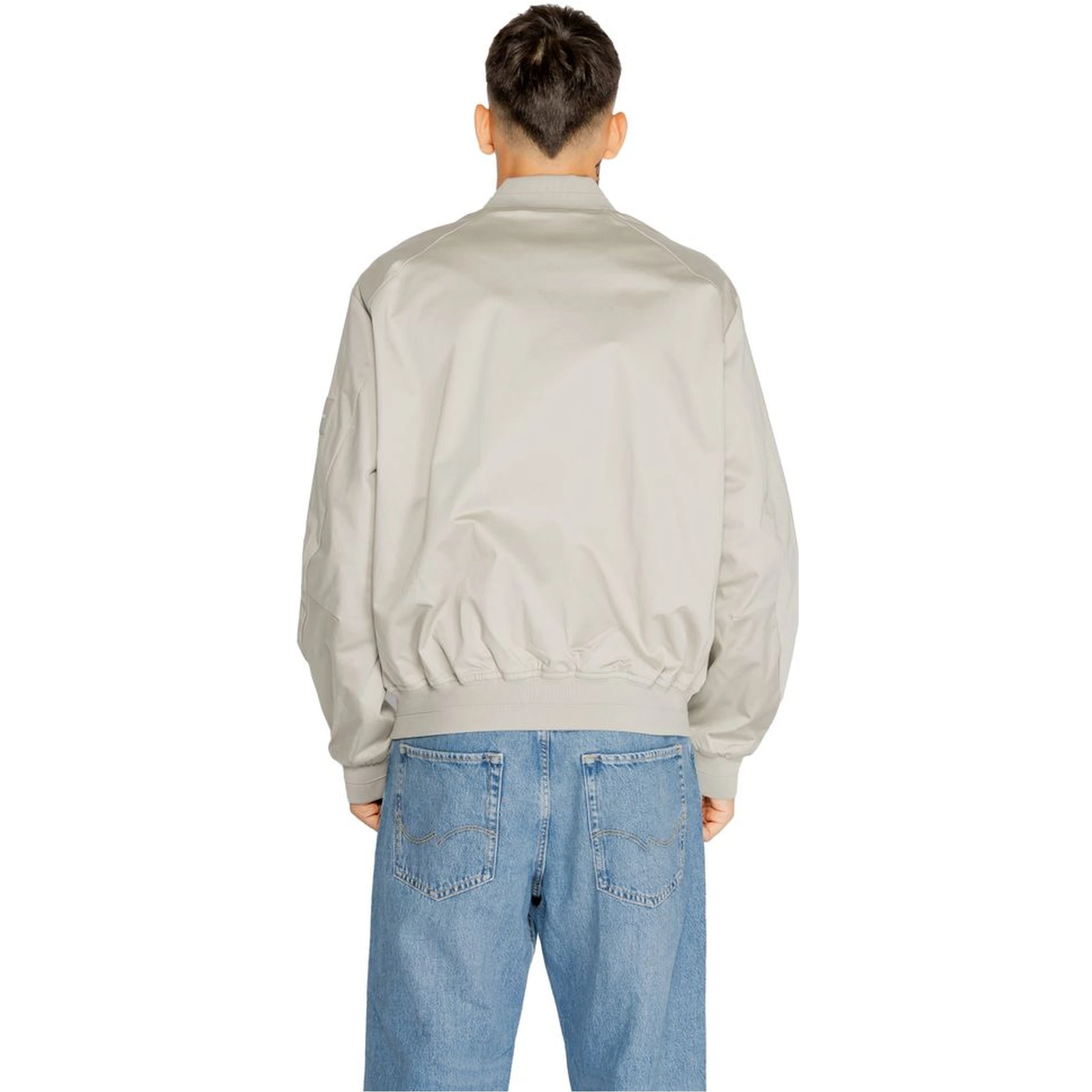 Gray Organic Cotton Bomber