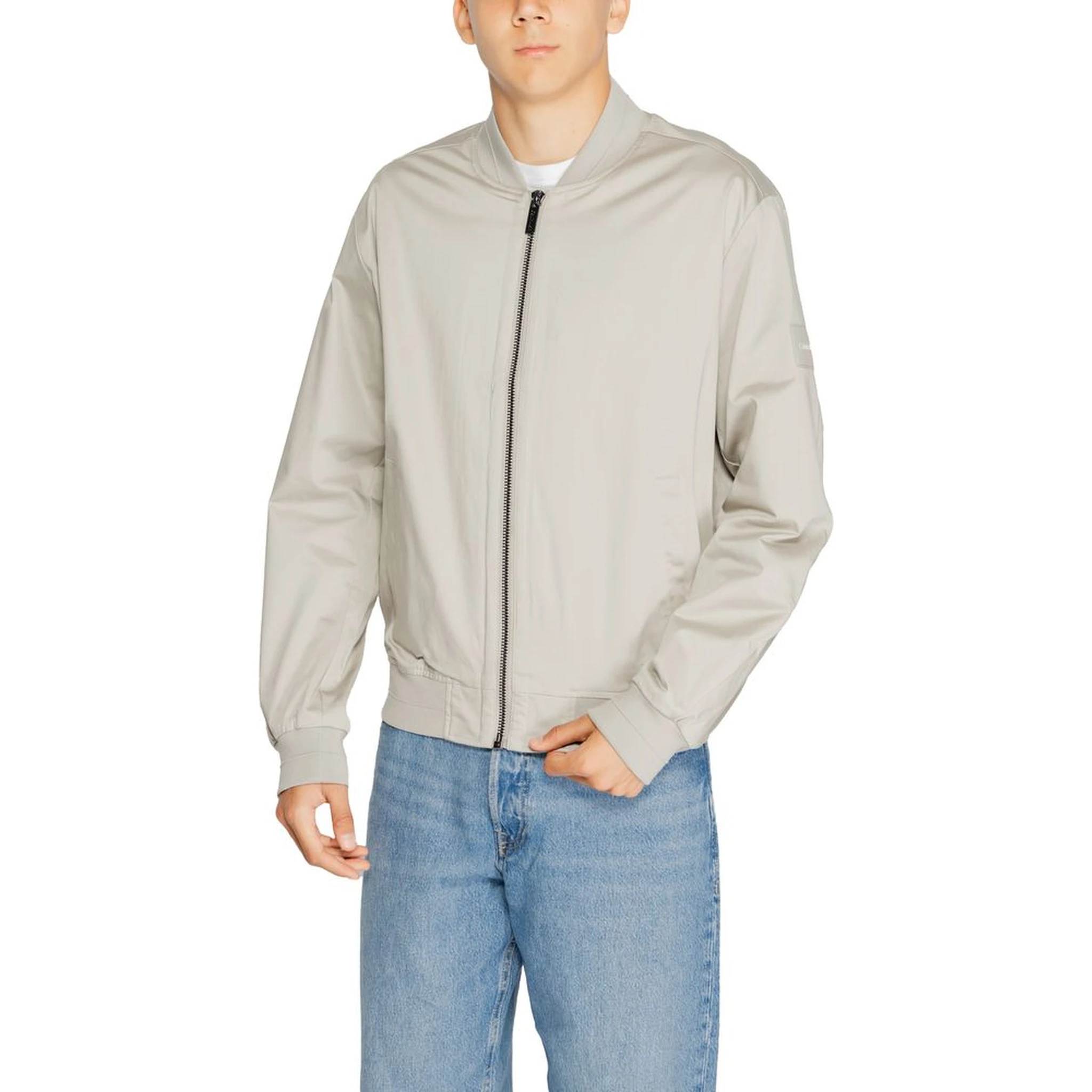 Gray Organic Cotton Bomber
