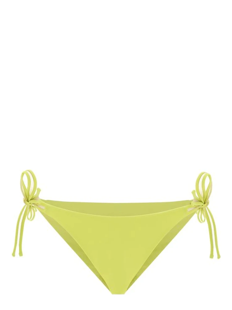 Yellow Polyamide Swim Briefs
