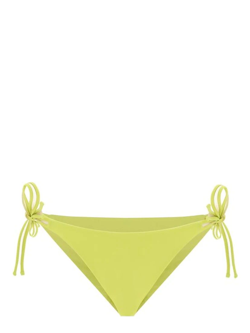 Yellow Polyamide Swim Briefs