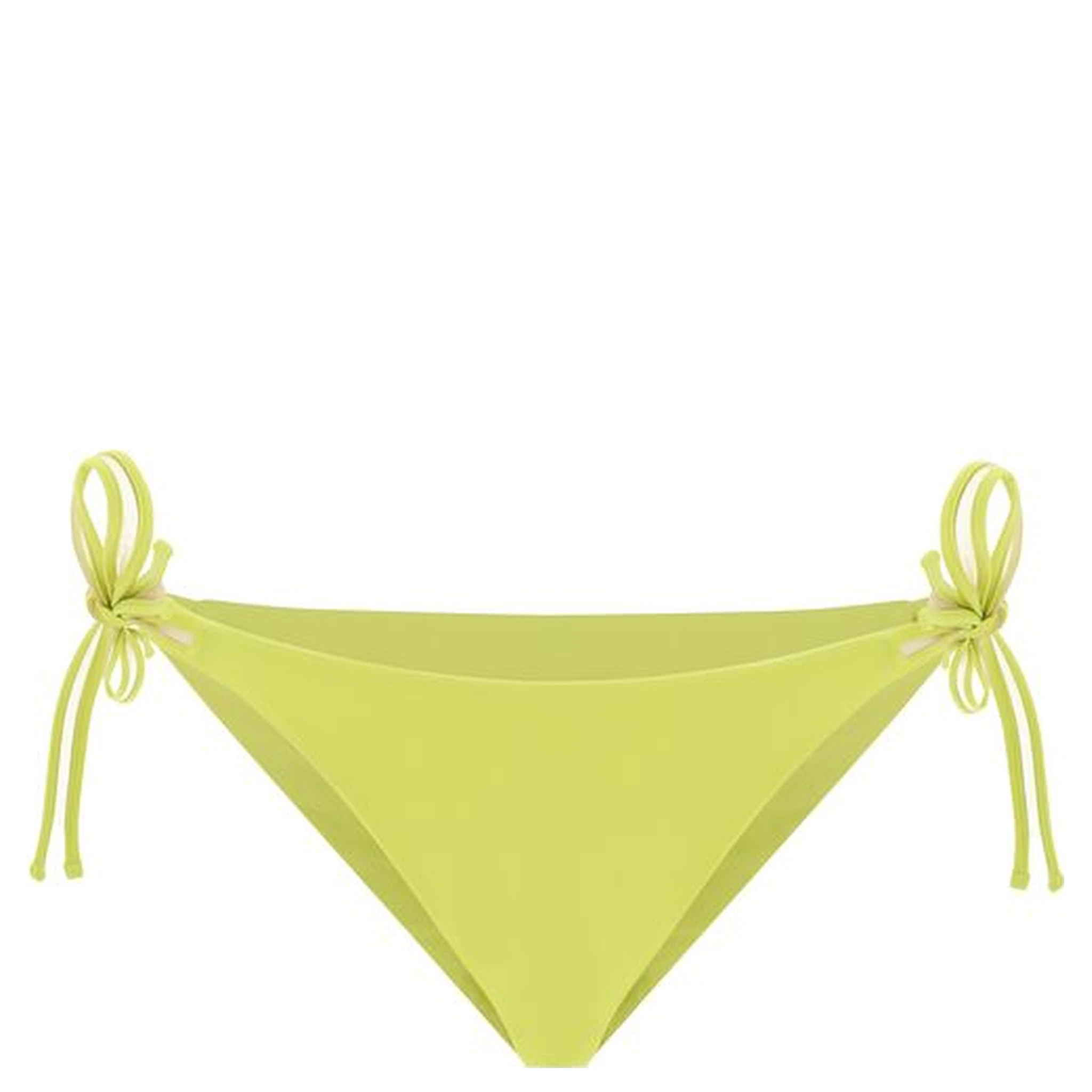 Yellow Polyamide Swim Briefs