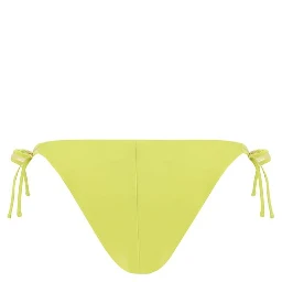 Yellow Polyamide Swim Briefs