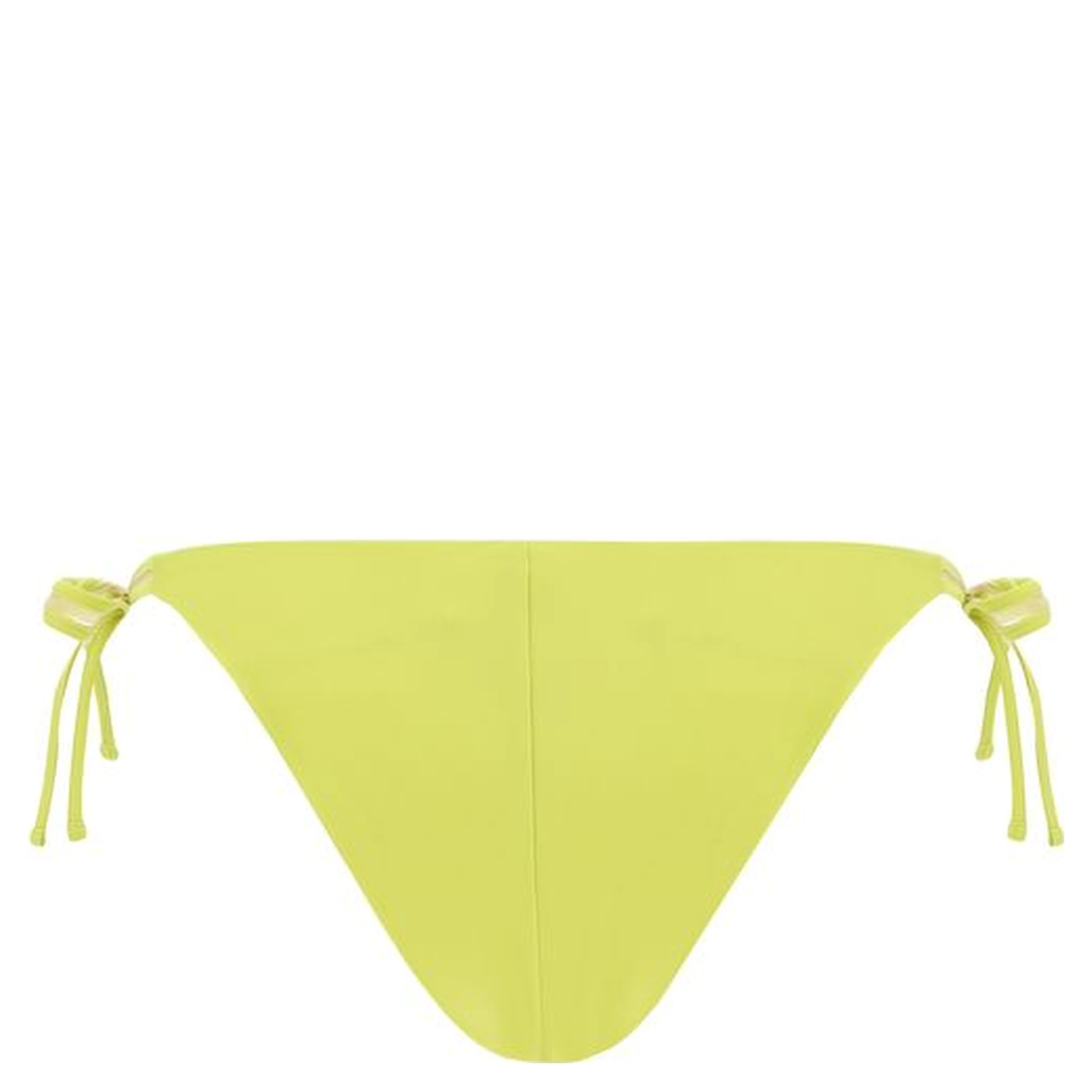 Yellow Polyamide Swim Briefs