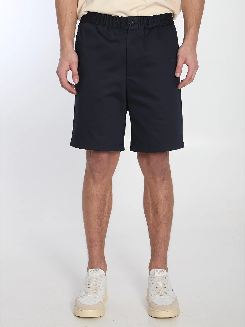 Cotton bermuda shorts