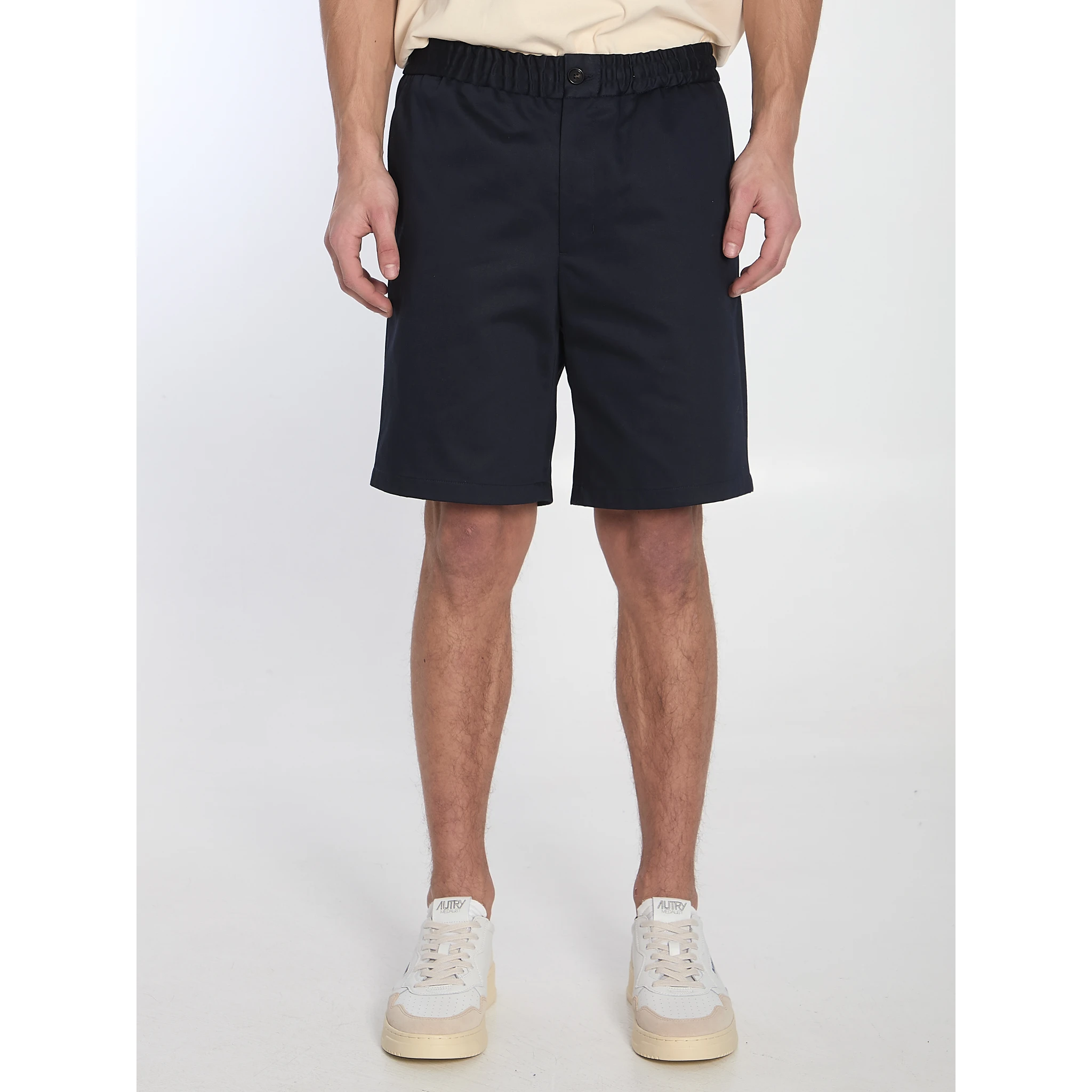 Cotton bermuda shorts