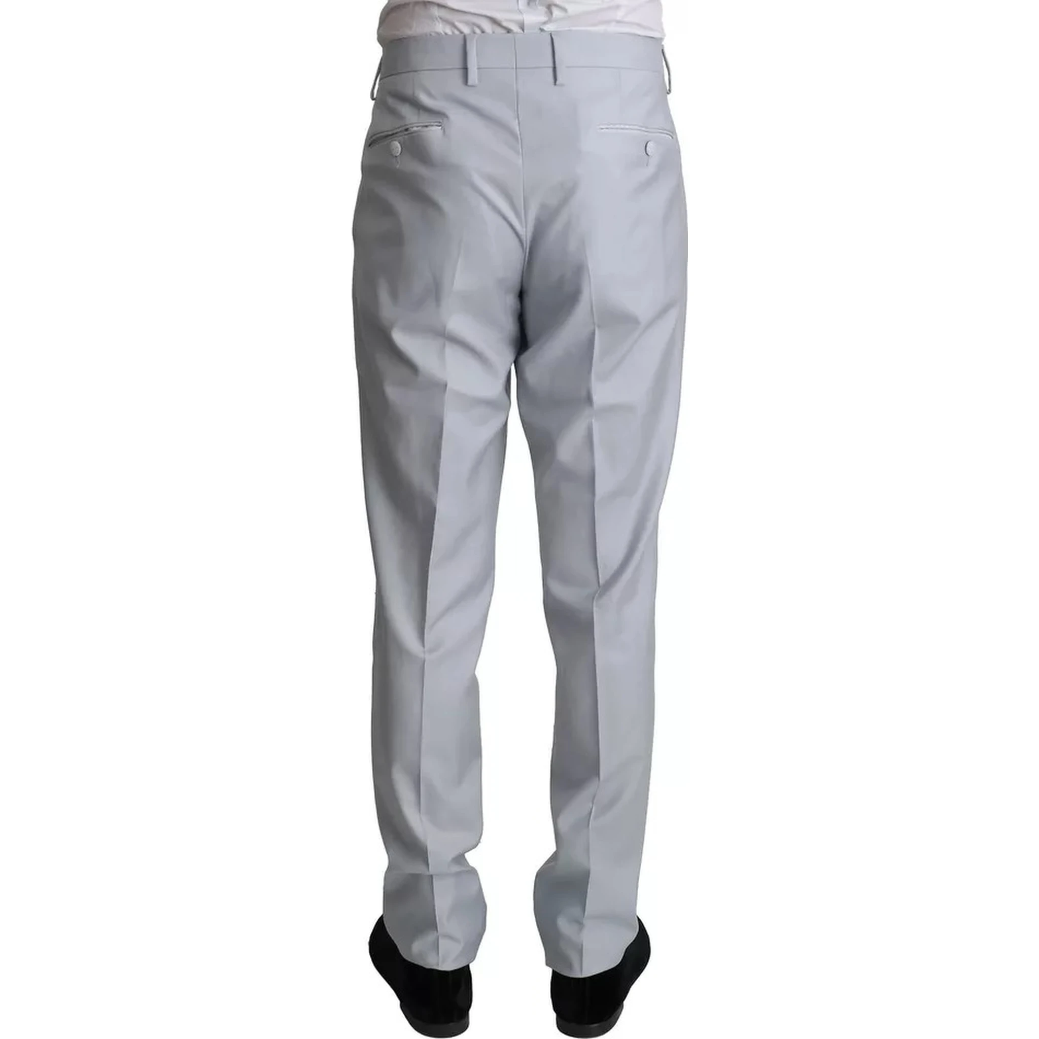 Light Blue SICILIA Wool 3 Piece Suit